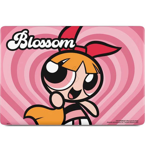 Cartoon Network Powerpuff Girls Blossom Pink Hearts MacBook Skins