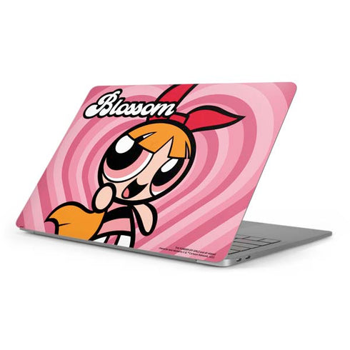 Cartoon Network Powerpuff Girls Blossom Pink Hearts Apple MacBook Pro 16-inch Skin