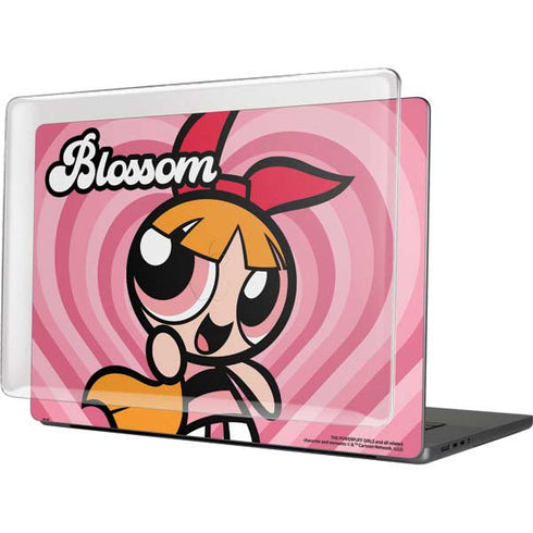 Cartoon Network Powerpuff Girls Blossom Pink Hearts MacBook Cases
