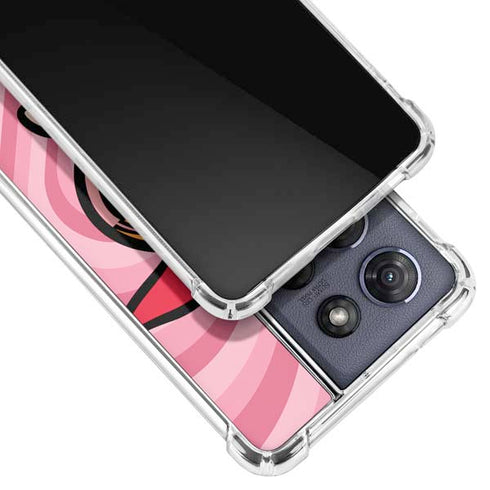 Cartoon Network Powerpuff Girls Blossom Pink Hearts Moto G Power 5G (2025) Clear Case