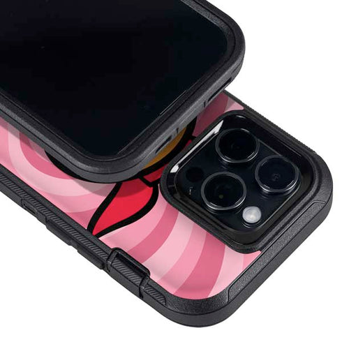 Cartoon Network Powerpuff Girls Blossom Pink Hearts Otterbox Defender iPhone Skin