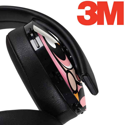 Cartoon Network Powerpuff Girls Blossom Pink Hearts PlayStation 4 Gold Wireless Headset Skin