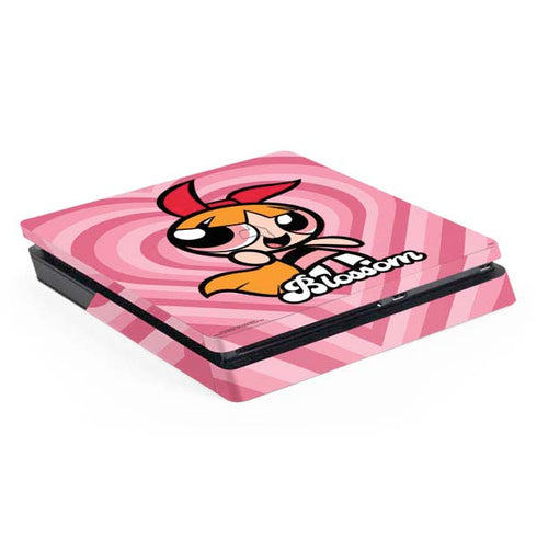Cartoon Network Powerpuff Girls Blossom Pink Hearts PlayStation PS4 Skins