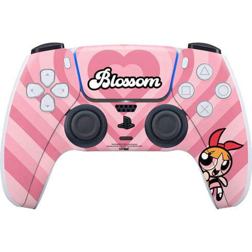 Cartoon Network Powerpuff Girls Blossom Pink Hearts PlayStation PS5 Skins