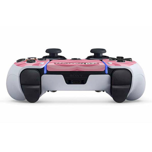 Cartoon Network Powerpuff Girls Blossom Pink Hearts PS5 DualSense Edge Pro Controller Skin