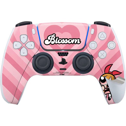 Cartoon Network Powerpuff Girls Blossom Pink Hearts PS5 Pro Disk Bundle Skin