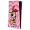 Cartoon Network Powerpuff Girls Blossom Pink Hearts PS5 Slim Digital Edition Console Skin