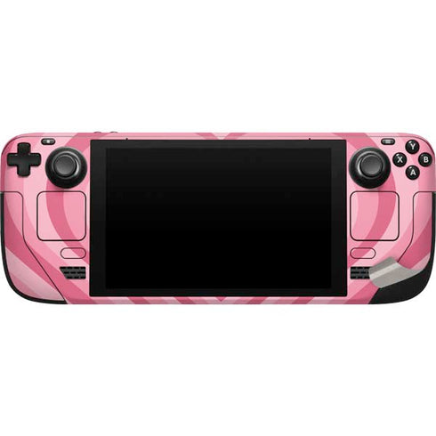 Cartoon Network Powerpuff Girls Blossom Pink Hearts Steam Deck Handheld Gaming Computer Skin