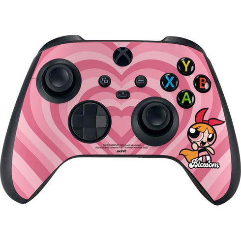 Cartoon Network Powerpuff Girls Blossom Pink Hearts Xbox Series X Bundle Skin