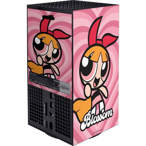 Cartoon Network Powerpuff Girls Blossom Pink Hearts XBox Series X Digital Edition Bundle Skin