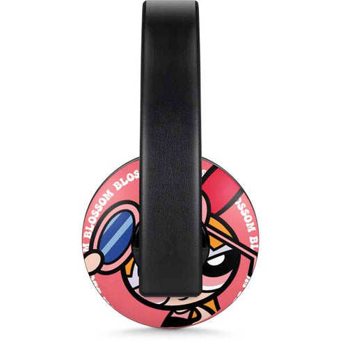 Cartoon Network Powerpuff Girls Blossom PlayStation 4 Gold Wireless Headset Skin