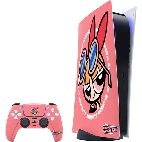 Cartoon Network Powerpuff Girls Blossom PlayStation PS5 Skins