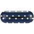 Blue and Cream Polka Dots Amazon Echo Buds Skin