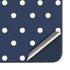 Blue and Cream Polka Dots Galaxy A35 5G Skin