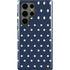 Blue and Cream Polka Dots Galaxy S23 Ultra Pro Case