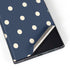 Blue and Cream Polka Dots Galaxy Skins