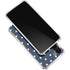 Blue and Cream Polka Dots Galaxy S24 FE Clear Case