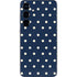 Blue and Cream Polka Dots Galaxy S25 Plus Skin
