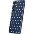 Blue and Cream Polka Dots Galaxy S24 Plus Skin