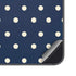 Blue and Cream Polka Dots Galaxy S24 Skin