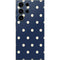 Blue and Cream Polka Dots Galaxy S24 Ultra Skin
