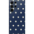Blue and Cream Polka Dots Galaxy S24 Ultra Skin