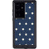 Blue and Cream Polka Dots Galaxy S24 Ultra Waterproof Case