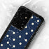 Blue and Cream Polka Dots Galaxy S24 Ultra Waterproof Case