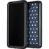 Blue and Cream Polka Dots Galaxy S24 Waterproof Case