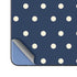 Blue and Cream Polka Dots Galaxy Z Fold5 5G Skin