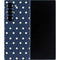 Blue and Cream Polka Dots Galaxy Z Fold6 Skin