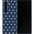 Blue and Cream Polka Dots Galaxy Z Fold6 Skin