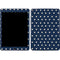 Blue and Cream Polka Dots iPad Skins