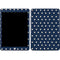 Blue and Cream Polka Dots Apple iPad Skin