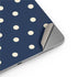 Blue and Cream Polka Dots Apple iPad Air Skin