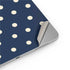 Blue and Cream Polka Dots iPad Pro 13in M4 (2024) Skin