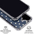 Blue and Cream Polka Dots iPhone 16 Plus Clear Case