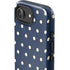 Blue and Cream Polka Dots iPhone 16e Impact Case