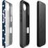 Blue and Cream Polka Dots iPhone 16e Impact Case