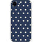 Blue and Cream Polka Dots iPhone 16e Skin
