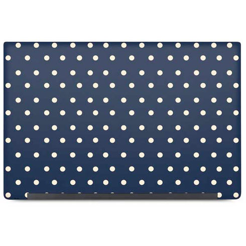 Blue and Cream Polka Dots Dell Latitude Skin