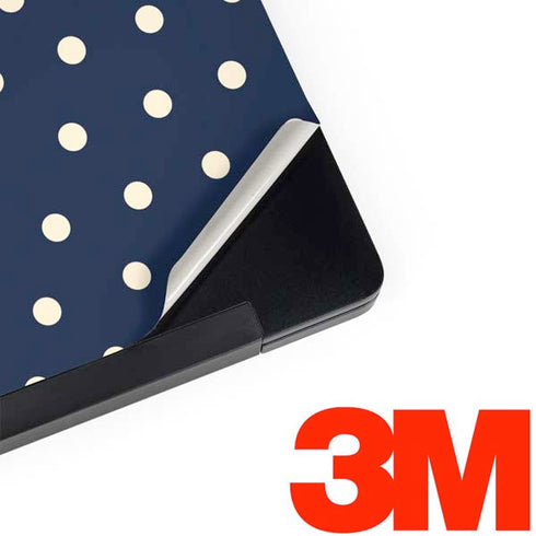Blue and Cream Polka Dots Dell Latitude Skin