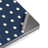 Blue and Cream Polka Dots Apple MacBook Pro 14-inch Skin