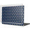 Blue and Cream Polka Dots MacBook Cases
