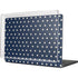 Blue and Cream Polka Dots MacBook Cases