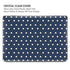 Blue and Cream Polka Dots MacBook Cases
