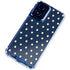 Blue and Cream Polka Dots Moto G 5G (2024) Clear Case