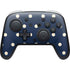 Blue and Cream Polka Dots Nintendo Switch 2 (2025) Pro Controller Skin
