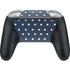 Blue and Cream Polka Dots Nintendo Switch 2 (2025) Pro Controller Skin