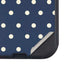 Blue and Cream Polka Dots Otterbox Defender iPhone Skin